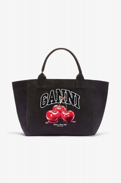 画像1: GANNI ガニー ミディアムトートバッグ (1)