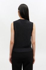 画像3: 【GANNI ガニー】Graphic print wool vest (3)
