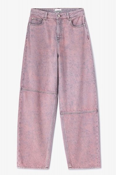 画像1: 【GANNI ガニー】 Pink wash Stary jeans (1)