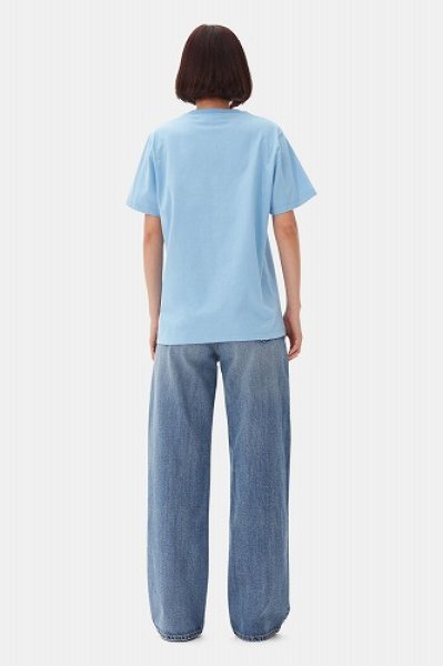 画像4: 【GANNI ガニー】 Basic Jersey Leopard Relaxed T-shirt (4)