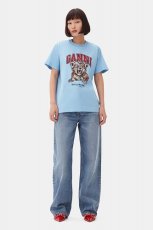 画像2: 【GANNI ガニー】 Basic Jersey Leopard Relaxed T-shirt (2)