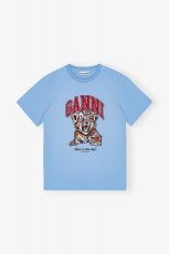 画像5: 【GANNI ガニー】 Basic Jersey Leopard Relaxed T-shirt (5)