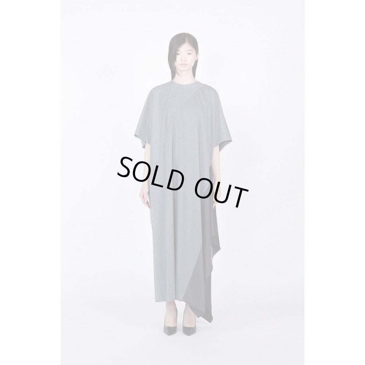 画像2: th products TARO HORIUCHI Satin Mix Bias Cut Dress (2)
