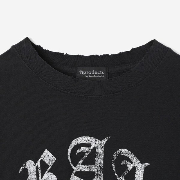 画像3: th products TARO HORIUCHI Damaged College Tee  (3)