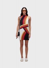 画像1: OSKLEN  オスクレン　ドレス Raglan Pleated Wave Short Dress (1)