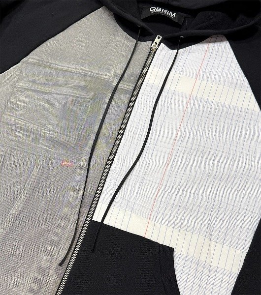 画像3: QBISM 26SS  REMAKE HOODIE (3)