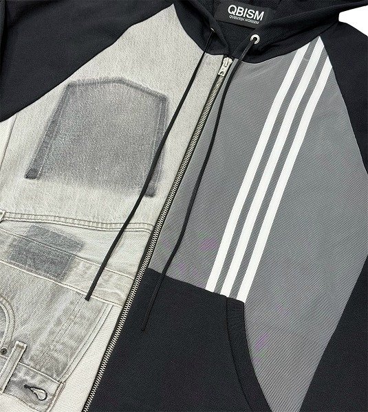 画像2: QBISM 26SS  REMAKE HOODIE (2)