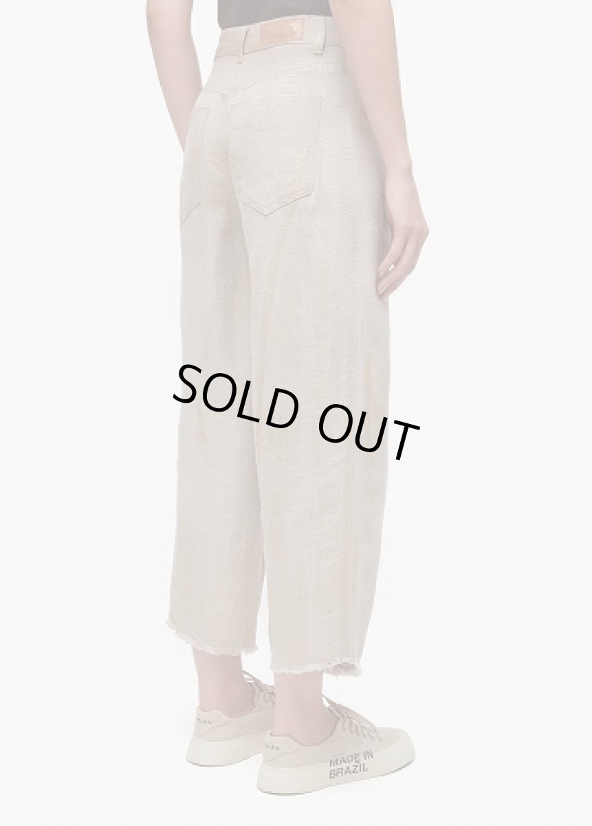 画像3: OSKLEN  オスクレン パンツ Gold Jute Cutout Pants (3)