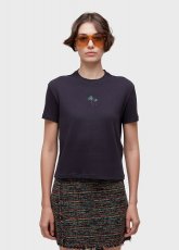 画像1: OSKLEN  オスクレン　Tシャツ Women’s Embroidered Coconut Palm Color T-shirt (1)