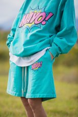 画像3: MAYO SPEECH BUBBLE GARMENT DYE EMBROIDERY SWEAT SHORTS (3)