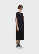 画像2: OSKLEN  オスクレン ドレス Superlight Bias-cut Short-sleeve MIDI Dress (2)