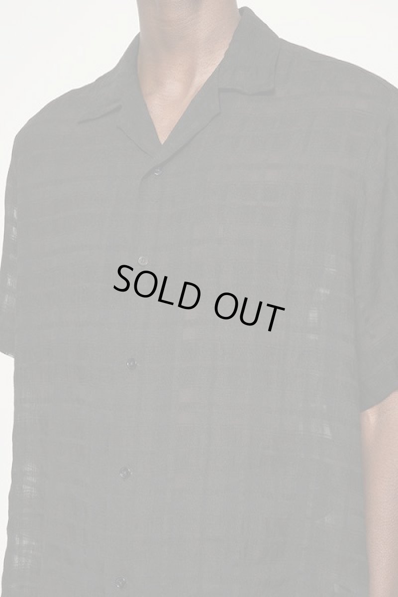 画像3: CMMN SWDN　Ted — Sheer Check Shirt (3)