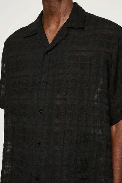 画像3: CMMN SWDN　Ted — Sheer Check Shirt (3)