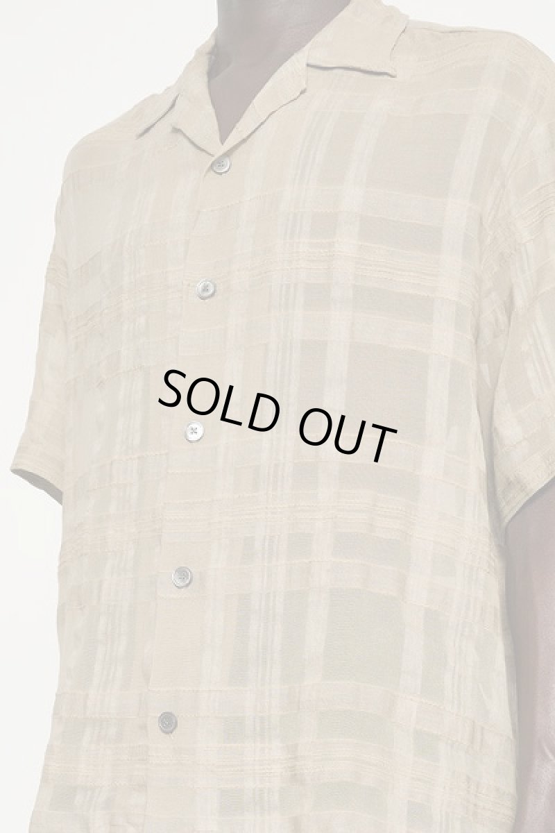 画像3: CMMN SWDN　Ted — Sheer Check Shirt (3)