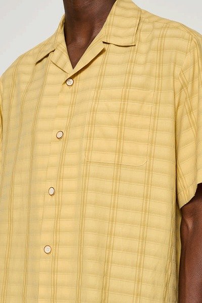 画像3: CMMN SWDN　Ture — Check Camp Collar Shirt (3)