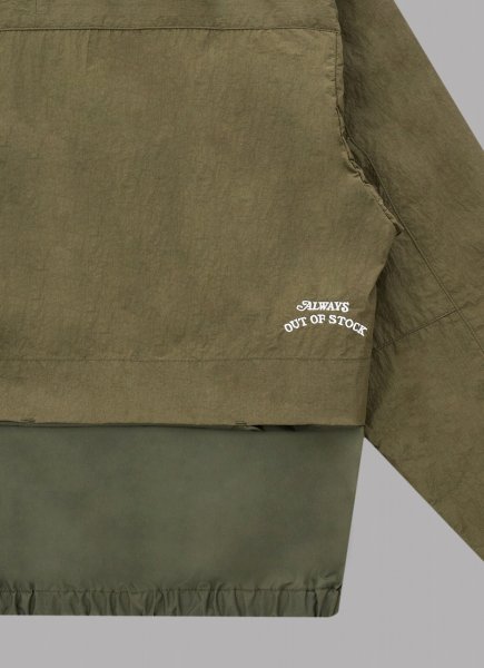 画像7: ALWAYS OUT OF STOCK　COMBINATION LIGHT SHELL JACKET-BLACK (7)