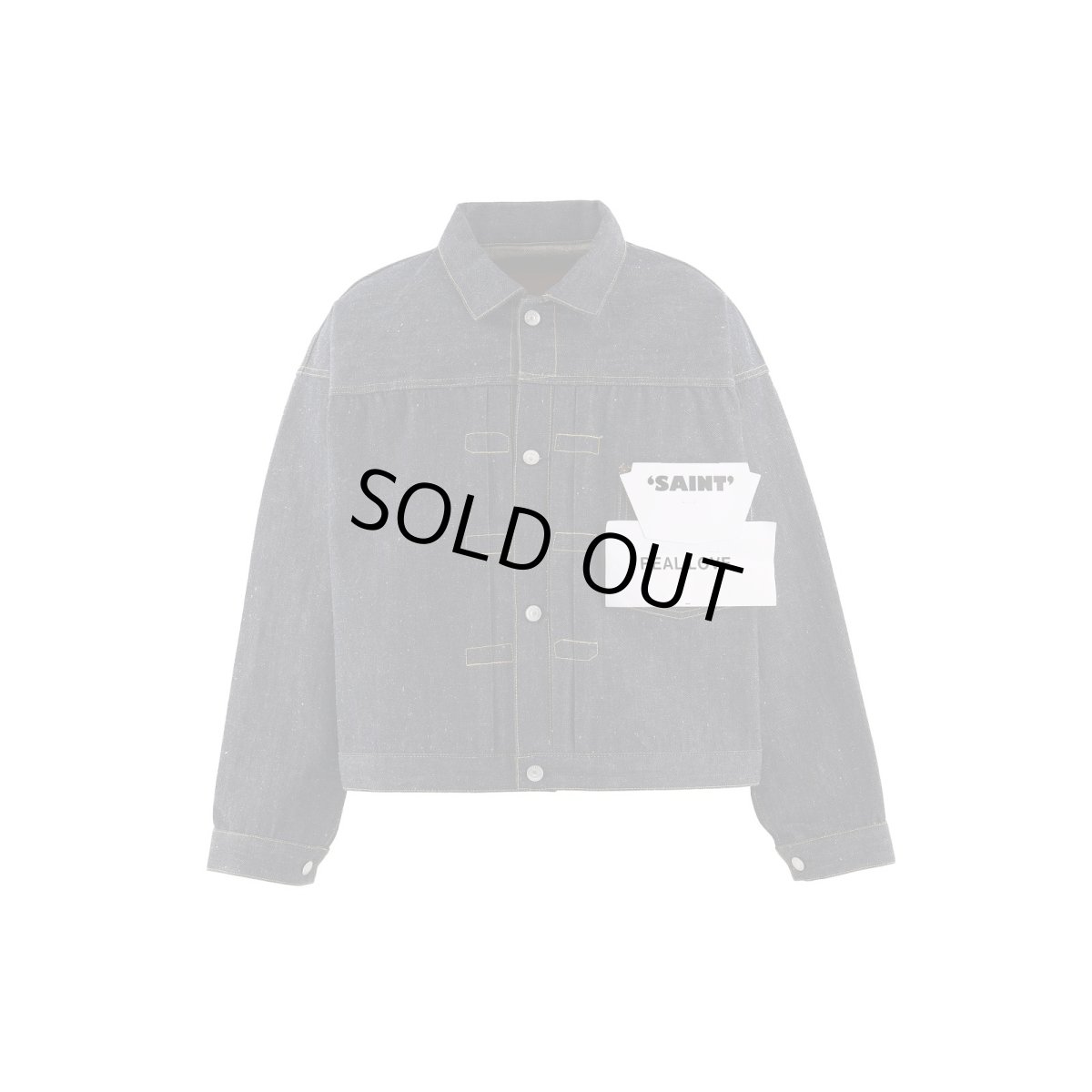 画像1: SAINT Mxxxxxx_BerBerJin DENIM JACKET (1)