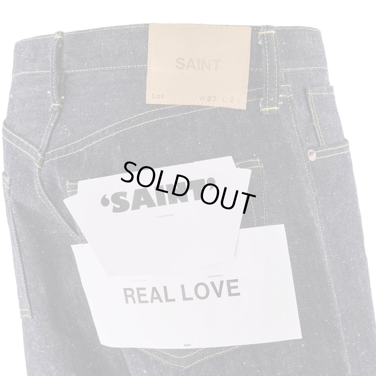 画像3: SAINT Mxxxxxx_BerBerJin DENIM PANTS (3)