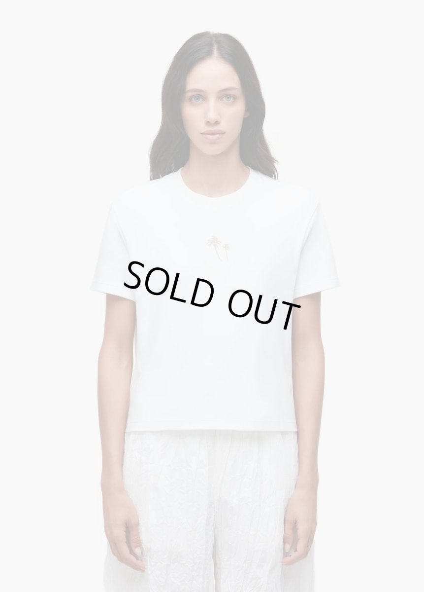 画像1: OSKLEN  オスクレン　Tシャツ Embroidered Coconut Palm Gold T-shirt (1)