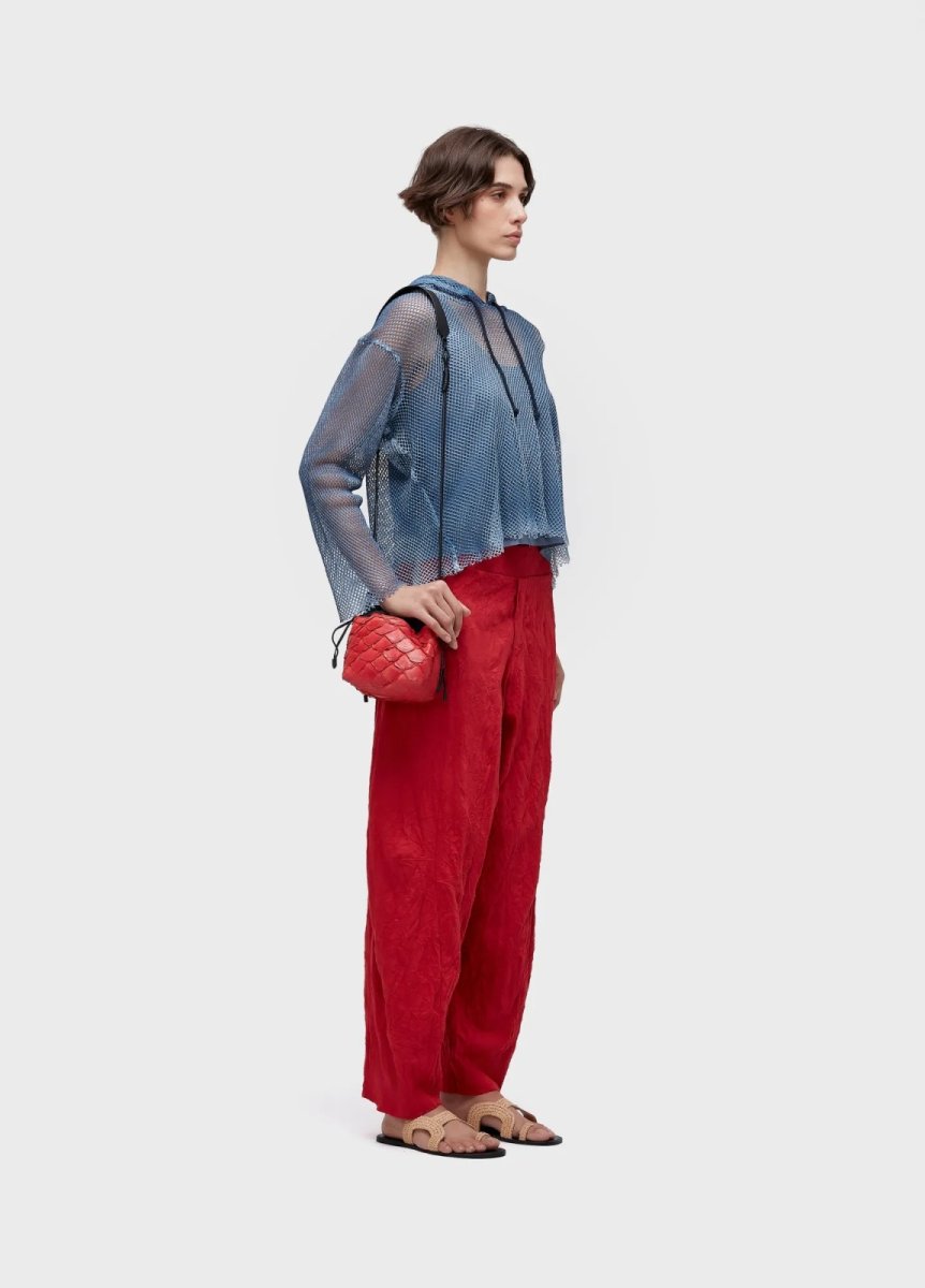 画像2: OSKLEN  オスクレン Long-sleeved Degradé Mesh Shirt (2)
