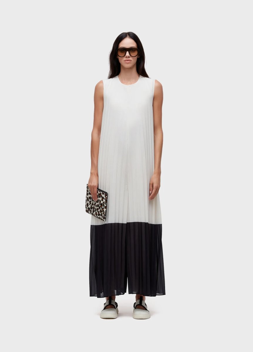 画像1: OSKLEN  オスクレン ジャンプスーツ Pleated Sleeveless Jumpsuit (1)