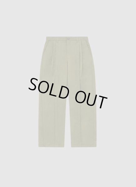 画像1: ALWAYS OUT OF STOCK　OVER PLEATED TROUSERS-OLIVE (1)