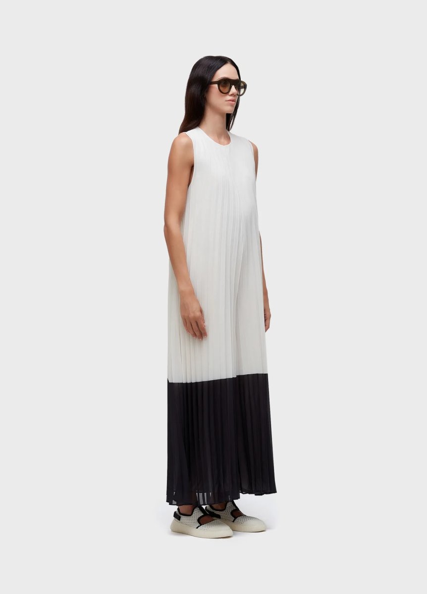 画像2: OSKLEN  オスクレン ジャンプスーツ Pleated Sleeveless Jumpsuit (2)