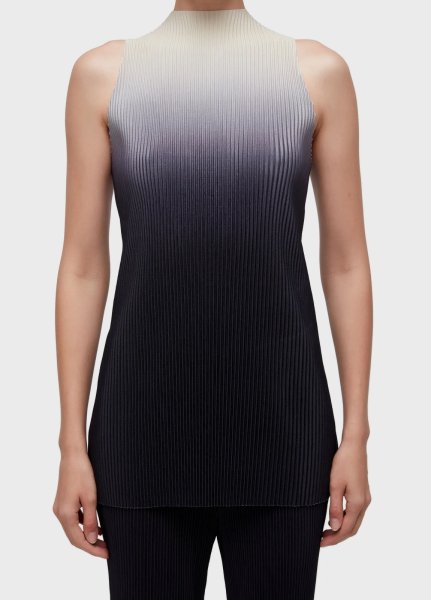 画像4: OSKLEN  オスクレン ブラウス Raglan Pleated Gradient Blouse (4)