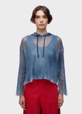 画像1: OSKLEN  オスクレン Long-sleeved Degradé Mesh Shirt (1)