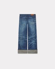 画像10: KENZO　ターンアップ ワイド フィット ジーンズ ジャパニーズ デニム (10)