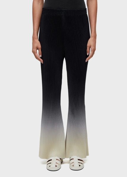 画像1: OSKLEN  オスクレン パンツ Flare Pleated Gradient Pants (1)