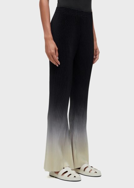 画像2: OSKLEN  オスクレン パンツ Flare Pleated Gradient Pants (2)