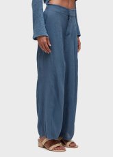画像2: OSKLEN  オスクレン パンツ Recycled Linen Pleated Pants (2)