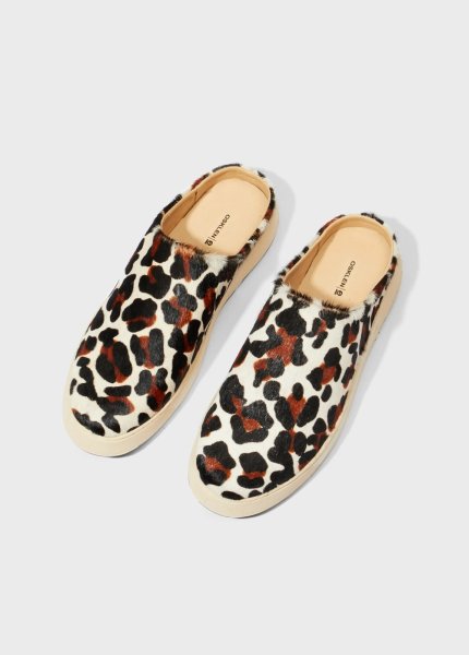 画像2: OSKLEN  オスクレン シューズ Soho Leopard Mule (2)