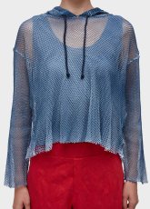 画像3: OSKLEN  オスクレン Long-sleeved Degradé Mesh Shirt (3)