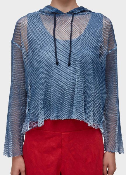 画像3: OSKLEN  オスクレン Long-sleeved Degradé Mesh Shirt (3)