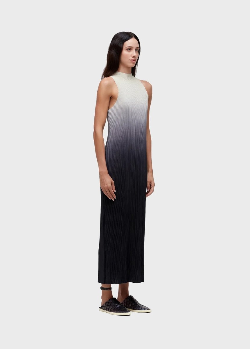 画像2: OSKLEN  オスクレン ドレス Raglan Pleated Gradient Long Dress (2)