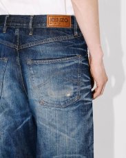 画像6: KENZO　ターンアップ ワイド フィット ジーンズ ジャパニーズ デニム (6)