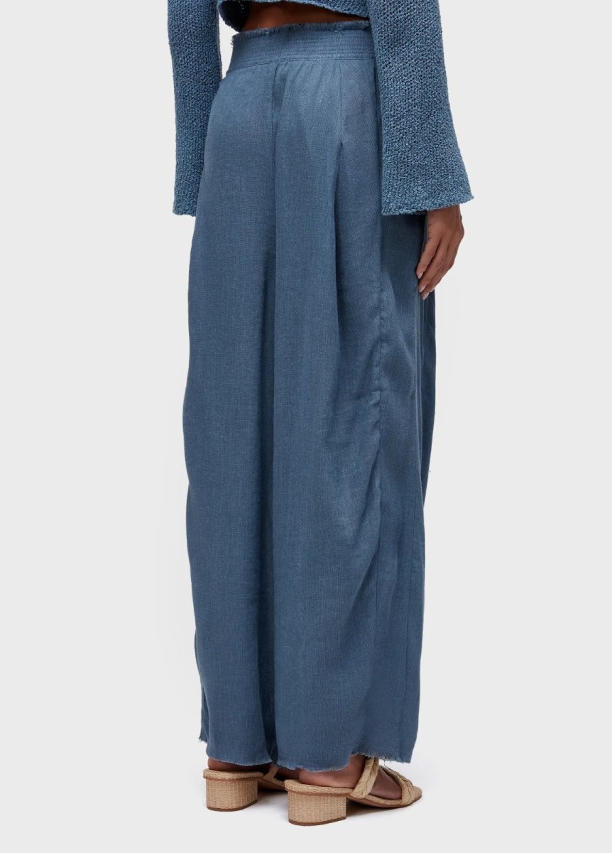 画像3: OSKLEN  オスクレン パンツ Recycled Linen Pleated Pants (3)