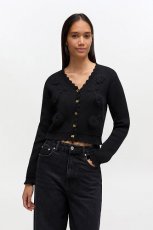 画像2: 【GANNI ガニー】Crinkle check blouse (2)
