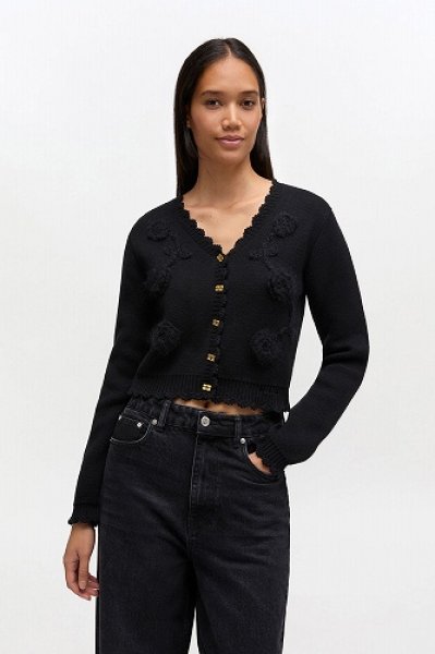 画像2: 【GANNI ガニー】Crinkle check blouse (2)