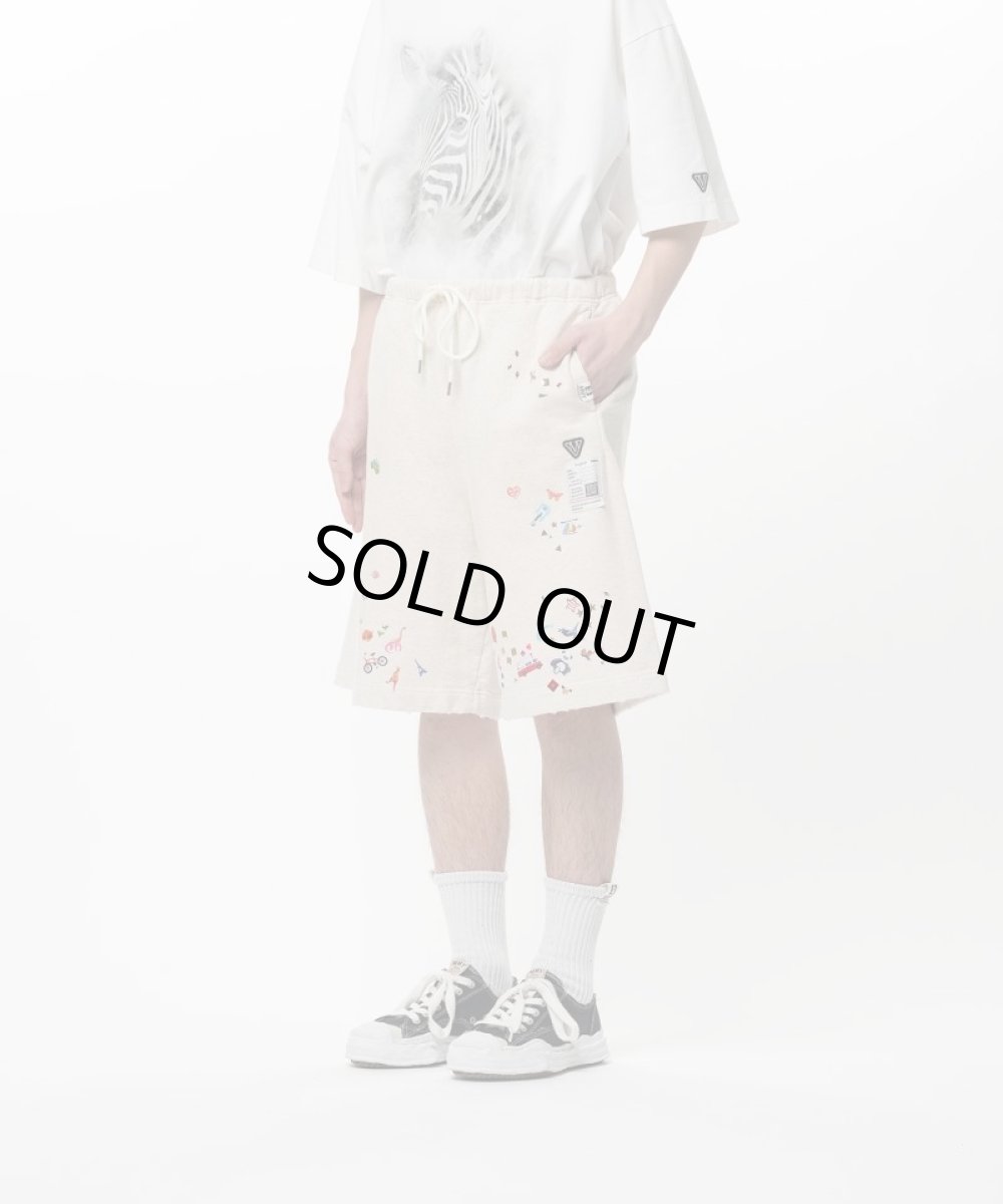 画像4: Maison MIHARA YASUHIRO Kids Sticker Printed Sweat Shorts (4)