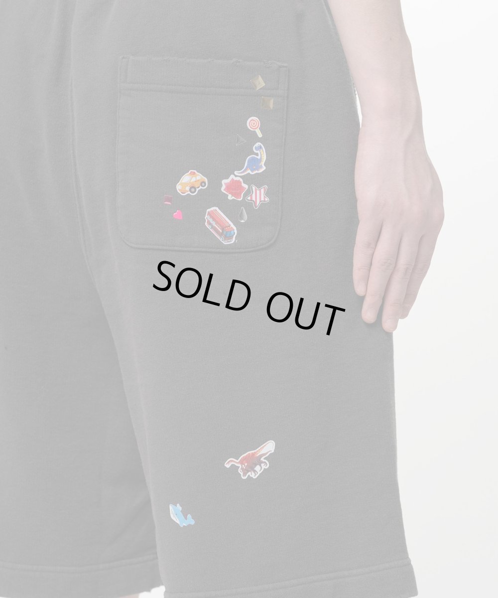 画像7: Maison MIHARA YASUHIRO Kids Sticker Printed Sweat Shorts (7)