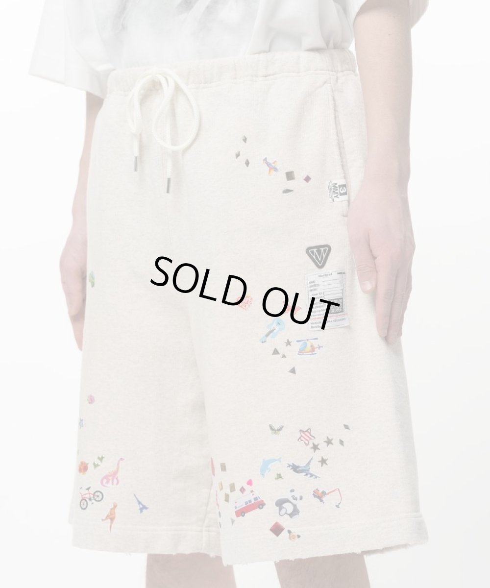 画像6: Maison MIHARA YASUHIRO Kids Sticker Printed Sweat Shorts (6)