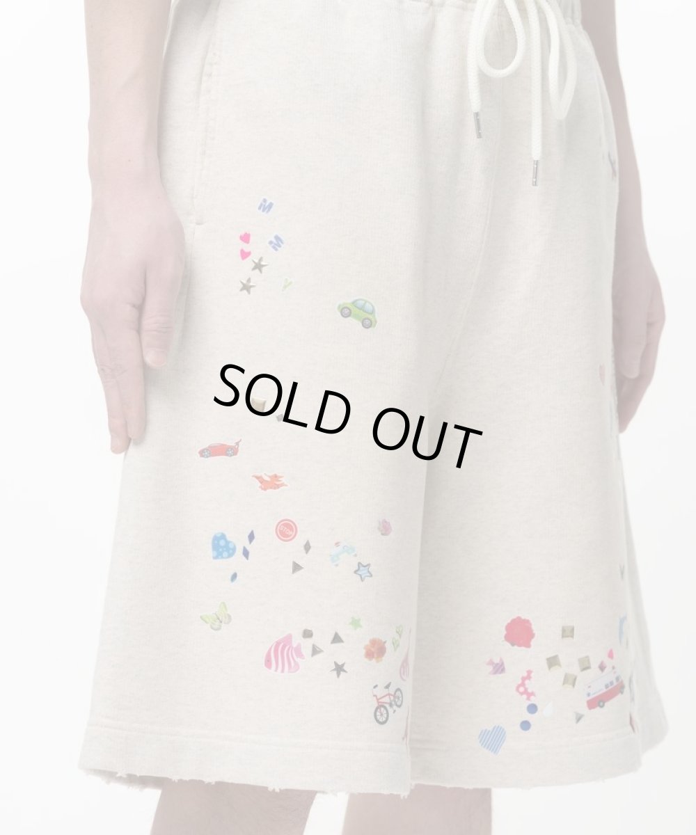 画像7: Maison MIHARA YASUHIRO Kids Sticker Printed Sweat Shorts (7)