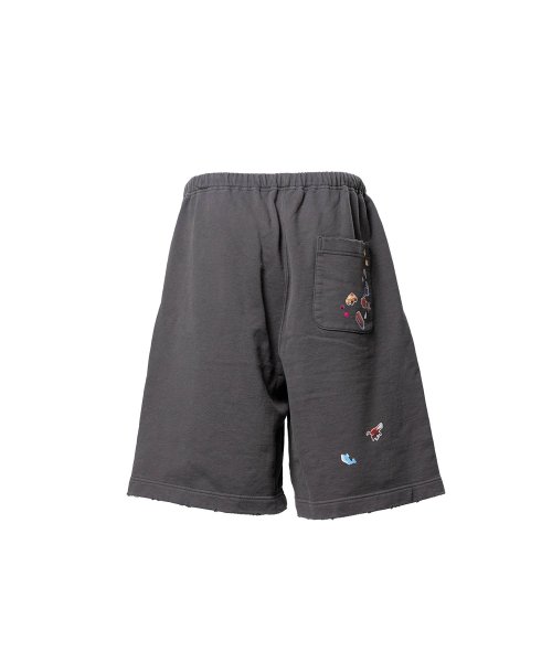 画像2: Maison MIHARA YASUHIRO Kids Sticker Printed Sweat Shorts (2)