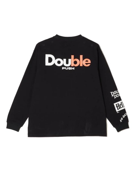 画像2: TAIN DOUBLE PUSH　RISK CULT SERVICE LONG SLEEVE T-SHIRTS (2)