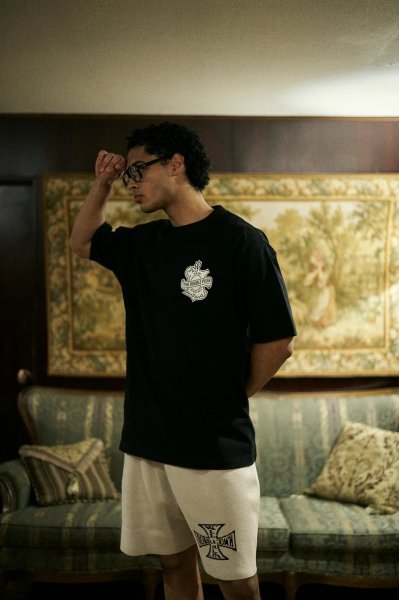 画像4: TAIN DOUBLE PUSH　TAIN EMBLEM SHORT SLEEVE T-SHIRTS (4)