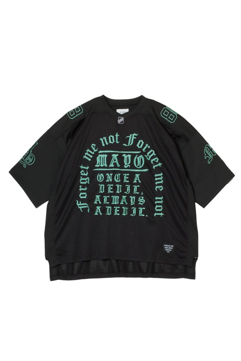 画像1: MAYO　Sohns Embroidered Game Short-Sleeve Shirt (1)