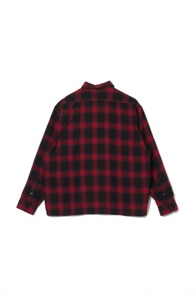 画像2: MAYO　FRONT LOGO EMBROIDERY CHECK SHIRT (2)